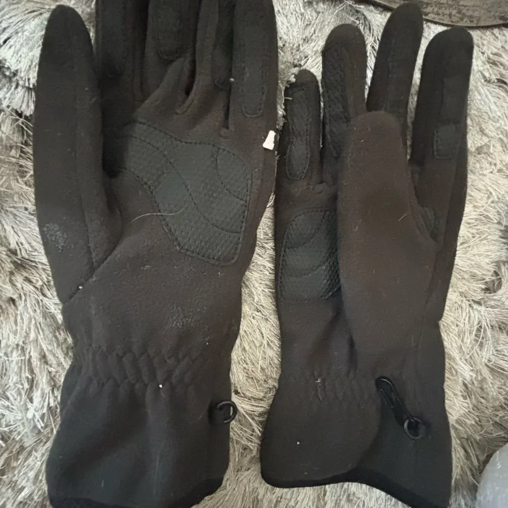 The NorthFace Gloves logo jacket winter accessory mittens unisex windwall gloves